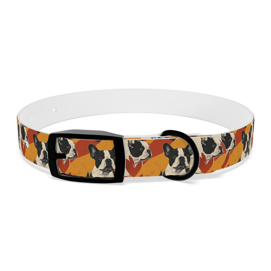 Chic Frenchie Charm Dog Collar