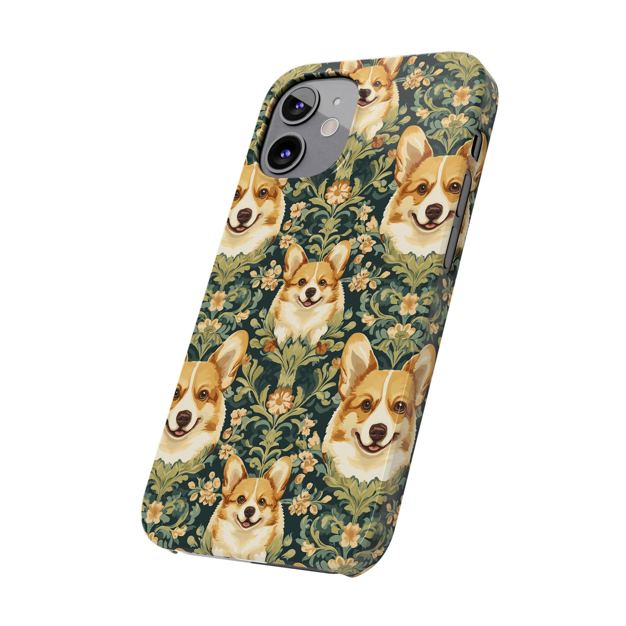 Corgi Charmz Slim Phone Cases