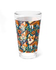 Corgi Carnival Couture Mixing Glass, 16oz