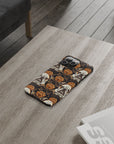 Bloomingly Bulldogistic Bouquet Slim Phone Cases