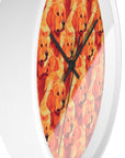 Golden Glamour Paws Wall Clock