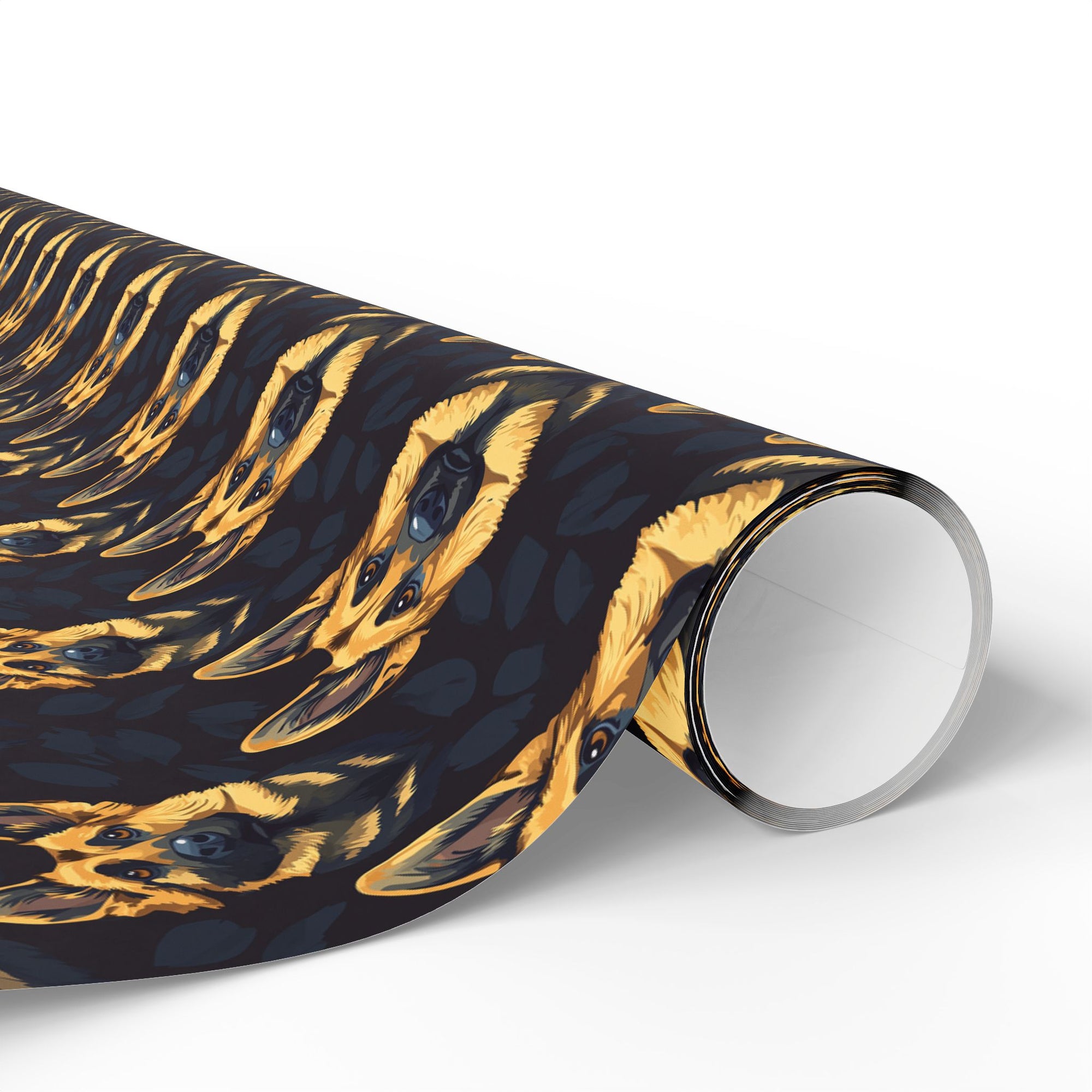 Majestic Hound Couture: German Shepherd LuxeBlend Wrapping Paper