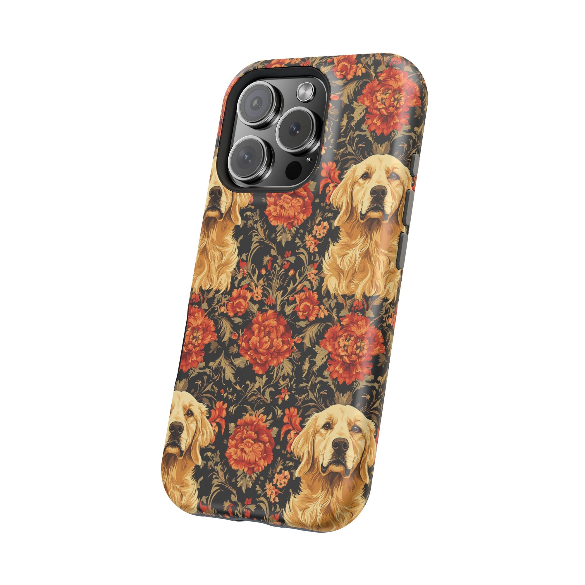 Golden Pawsatronic Tapestry Magnetic Tough Cases