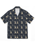 Frenchie Celestial Soar Men's Hawaiian Camp Shirt