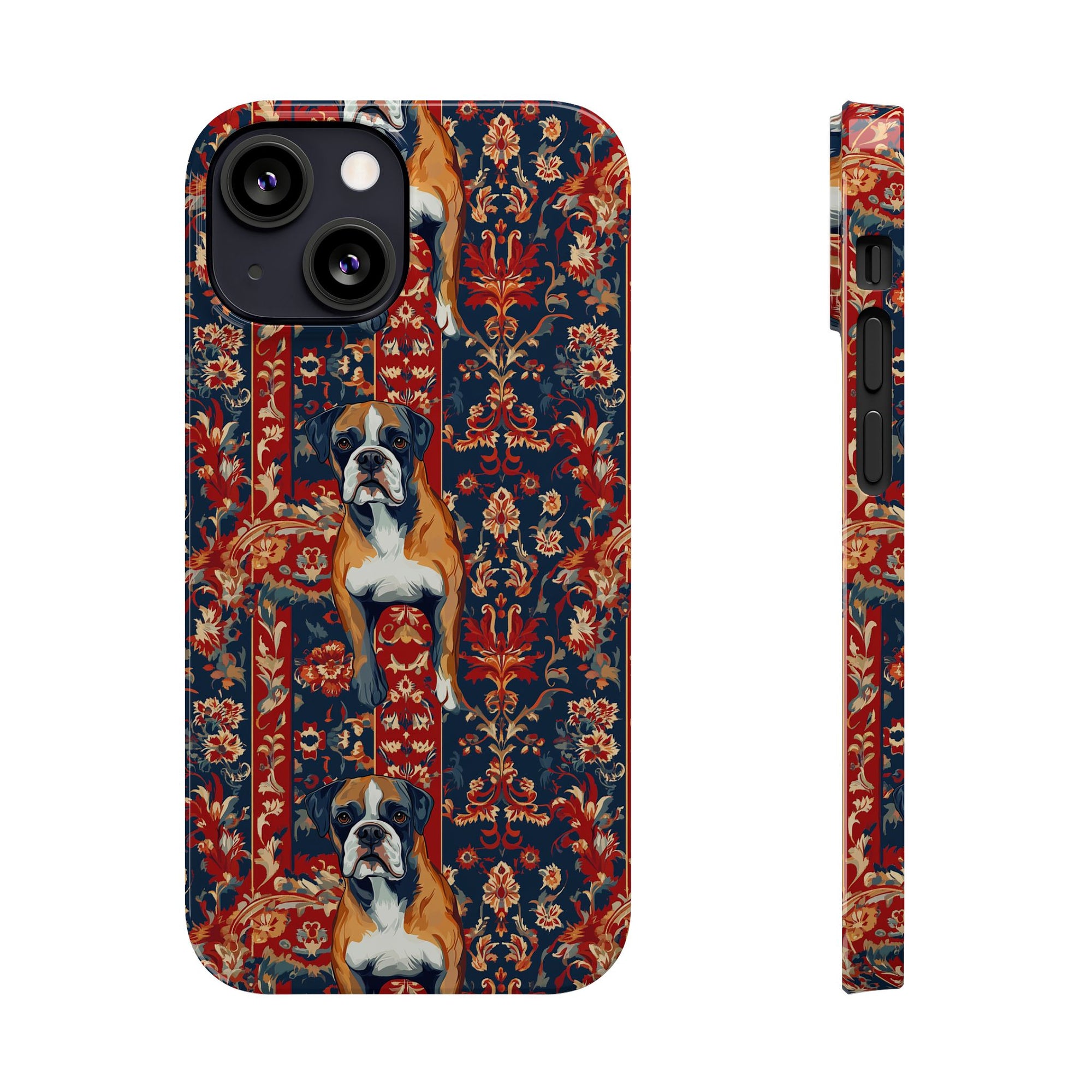 Boxer Blossom Tapestry Delight Slim Phone Cases