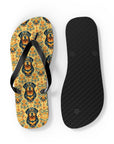 Royal Rottie Regalia Flip Flops