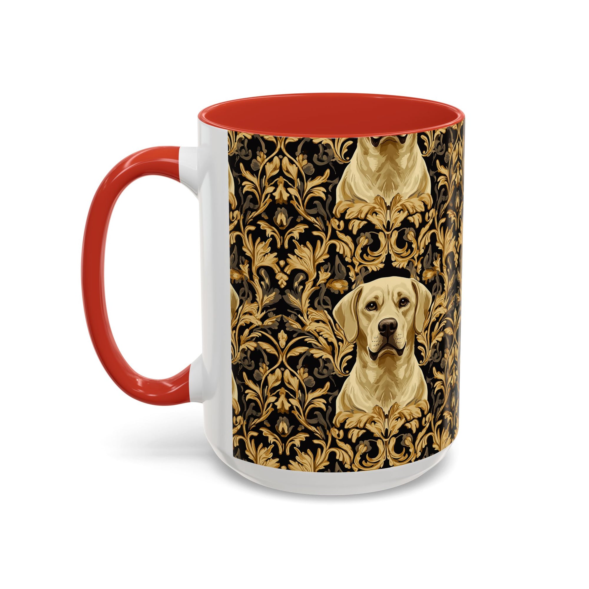 Royal Pawsitivity Labs Accent Coffee Mug