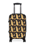 Golden Paws Floral Frenchie Suitcase