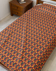 Impressionistic German Shepherds Velveteen Plush Blanket