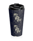 Celestial Boxer Bliss Stainless Steel Travel Mug