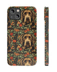 Labrador Lush Pooch Tapestry Slim Phone Cases