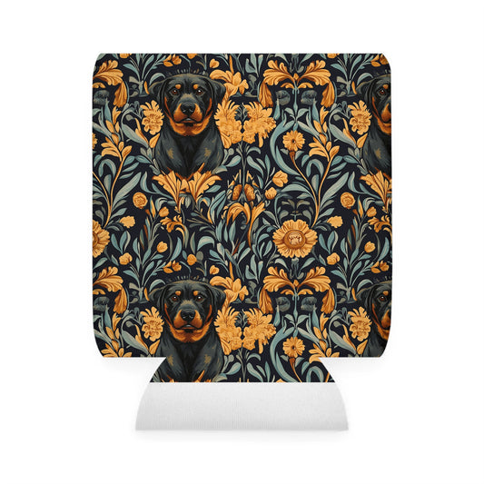 Ruffle Rottie Glamourific Can Cooler Sleeve