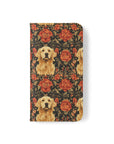 Golden Pawsatronic Tapestry Flip Cases