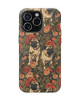 Blooming Pug Paradise Magnetic Tough Cases