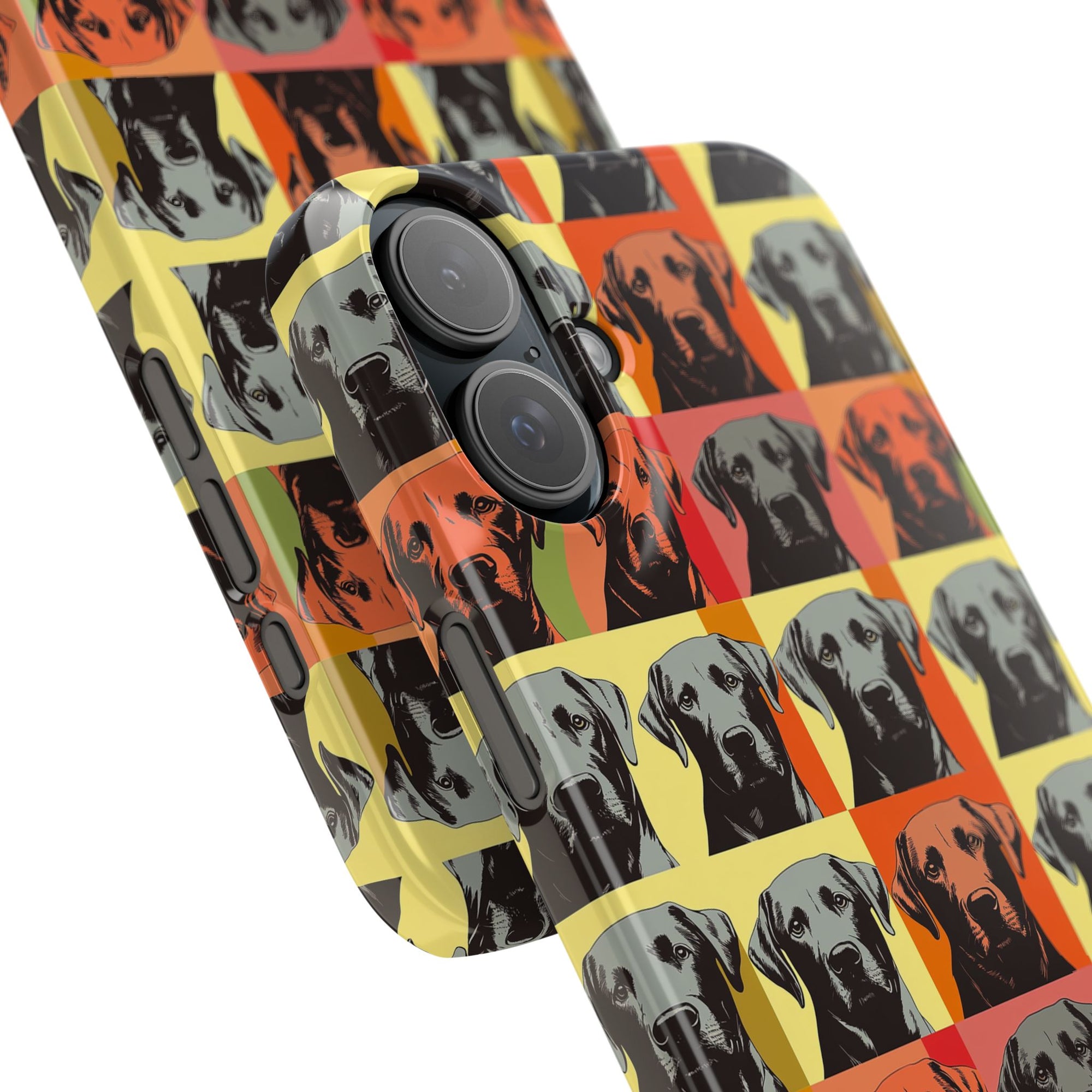 Whimsical Warhol Labrador Slim Phone Cases