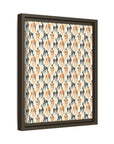 Dashing Dane Divinity Matte Canvas, Framed