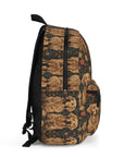 Fanciful Golden Paradise Blossom Backpack