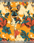 Frenchie Glow-Up Galore Ceramic Coaster