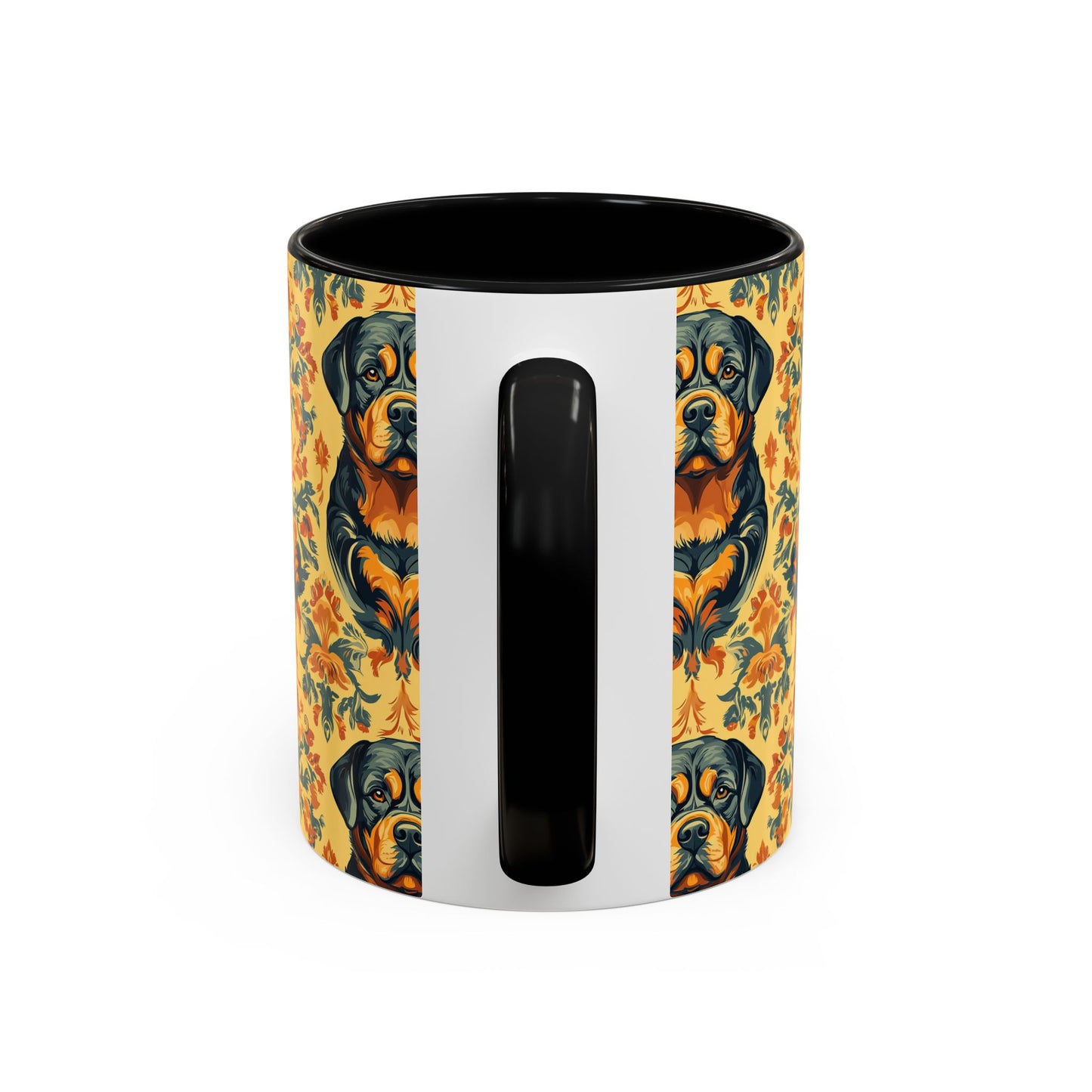 Royal Rottie Regalia Accent Coffee Mug