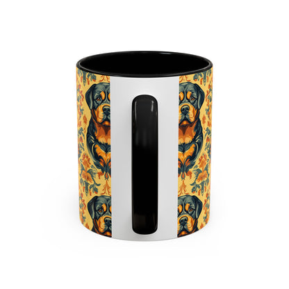 Royal Rottie Regalia Accent Coffee Mug