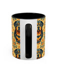 Royal Rottie Regalia Accent Coffee Mug