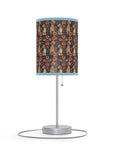 Floral Pawsome Dachsund Delight Lamp on a Stand