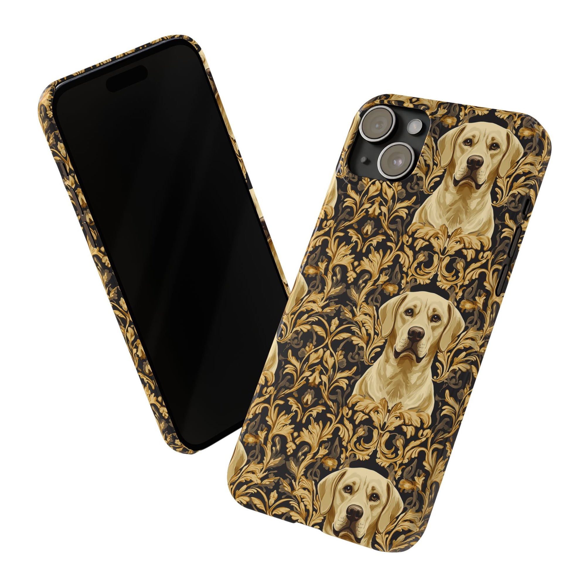 Royal Pawsitivity Labs Slim Phone Cases