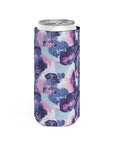 Funky Geometric Boxerista Slim Can Cooler