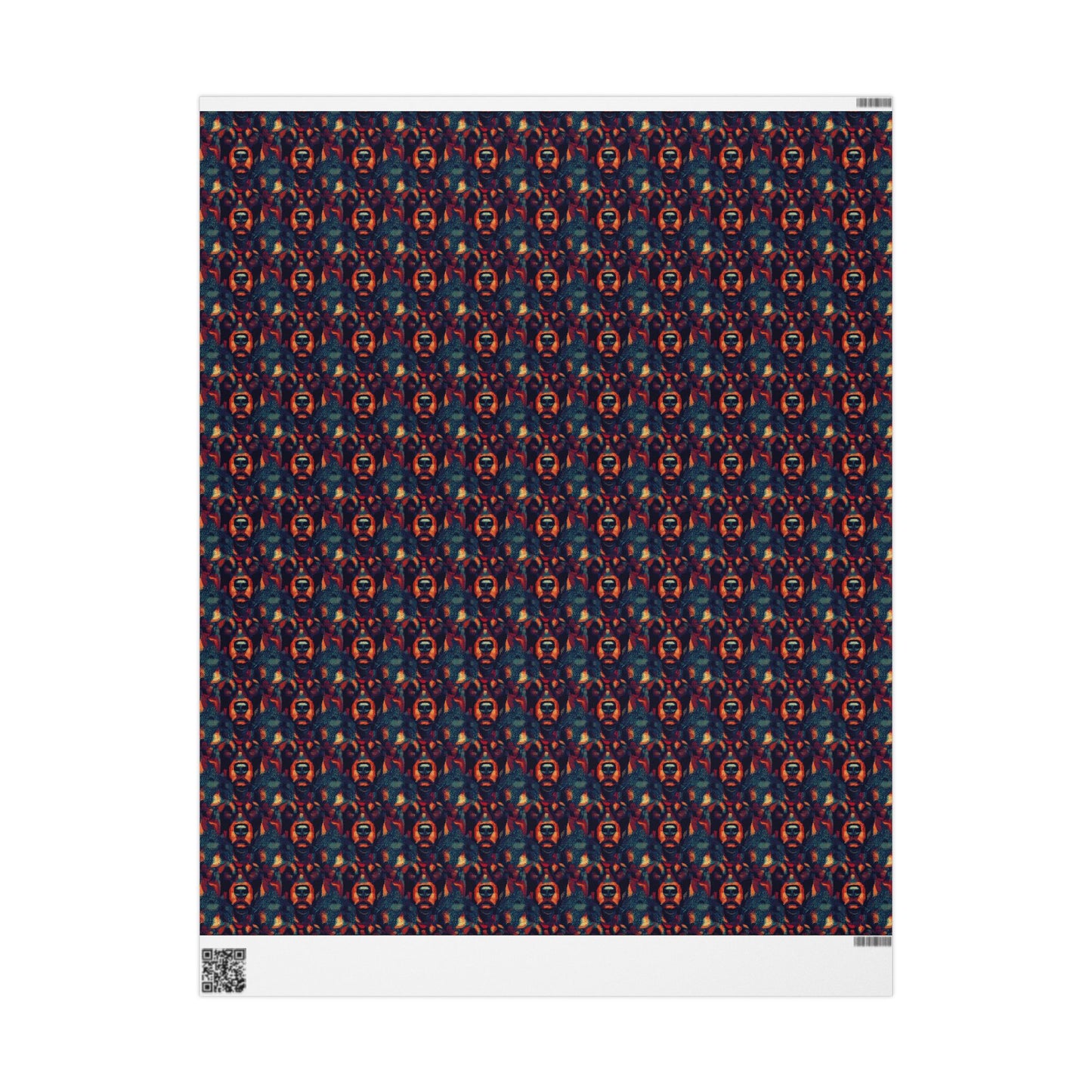 Rustic Rottie Charm Wrapping Paper