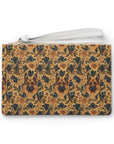 Autumnal German Shepherd Glamour Clutch Bag