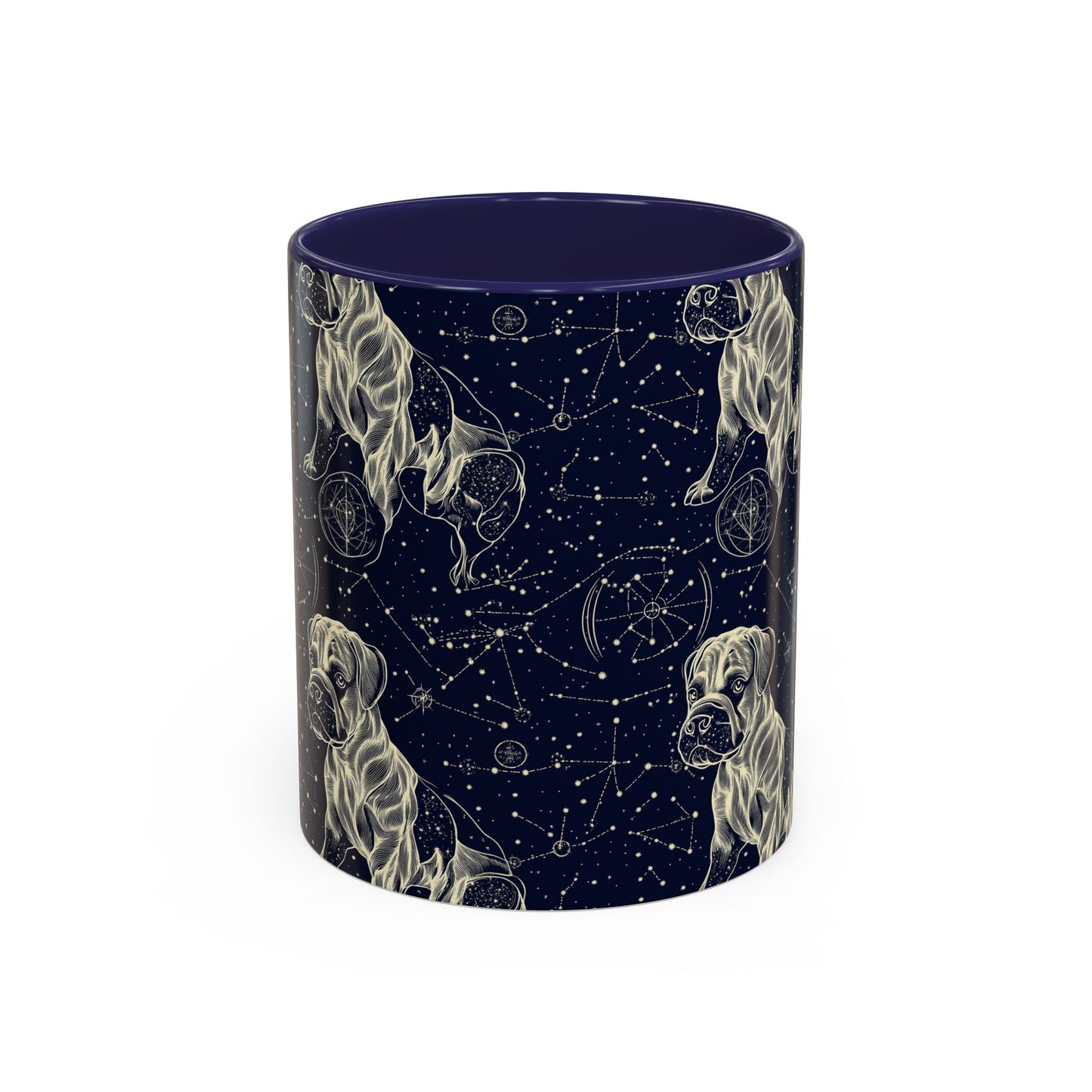 Celestial Boxer Bliss Accent Coffee Mug