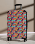 Rustic Charm Labrador Chic Suitcase