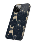 Frenchie Celestial Soar Slim Phone Cases