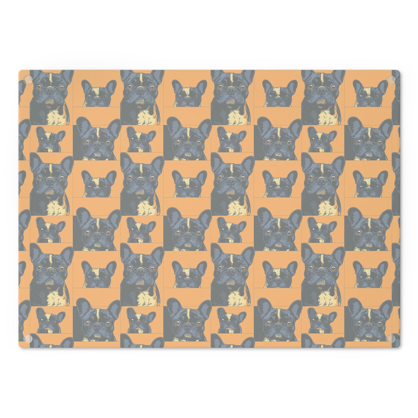 Frenchie Pawsitively Pawsome Peek-a-Boo Perfection Cutting Board