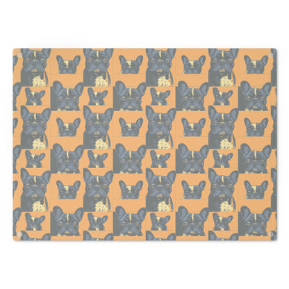 Frenchie Pawsitively Pawsome Peek-a-Boo Perfection Cutting Board