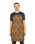 Autumnal German Shepherd Glamour Apron