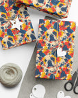 Bloom Pup Frenchietastic Splatter Gift Wrap Papers