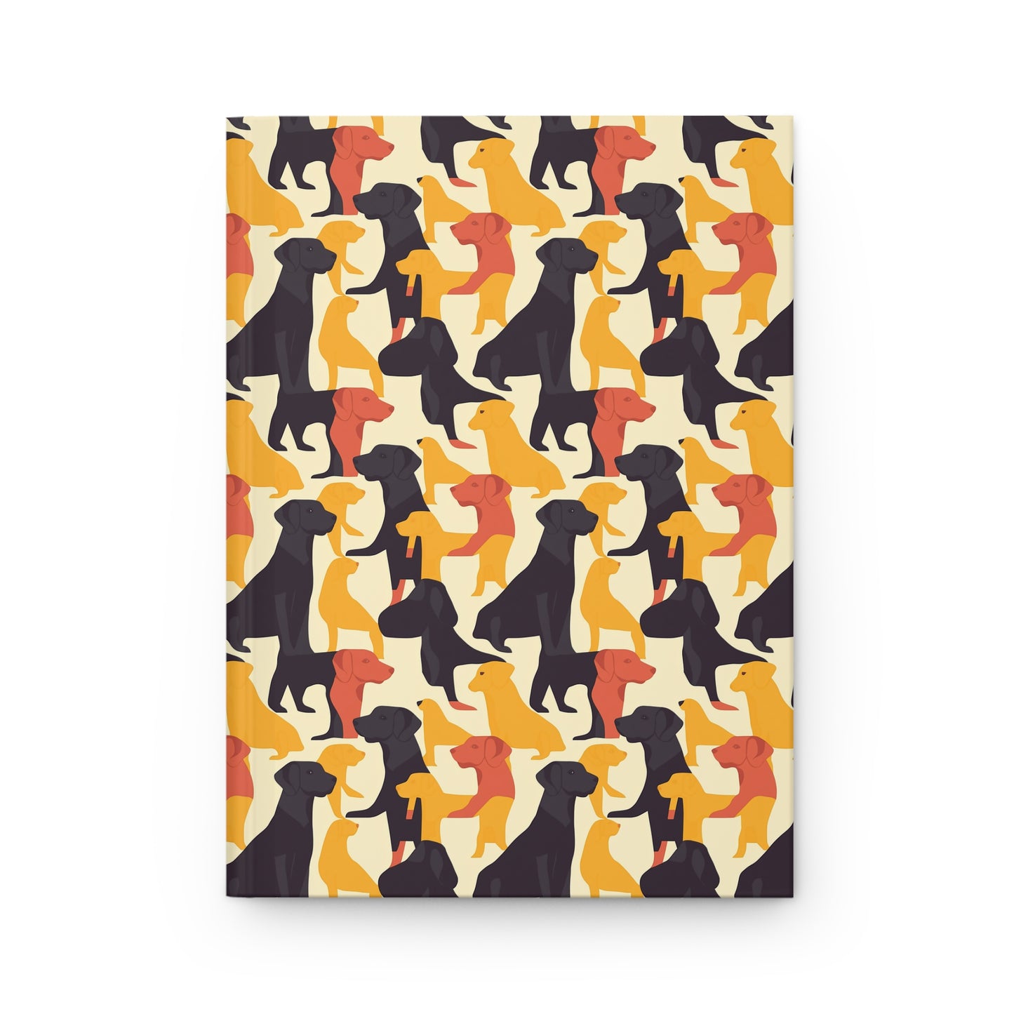 Modern Charm Labrador Chic Hardcover Journal Matte