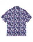 Funky Geometric Boxerista Men's Hawaiian Camp Shirt