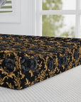 Regal Frenchie Noir Elegance Baby Changing Pad Cover