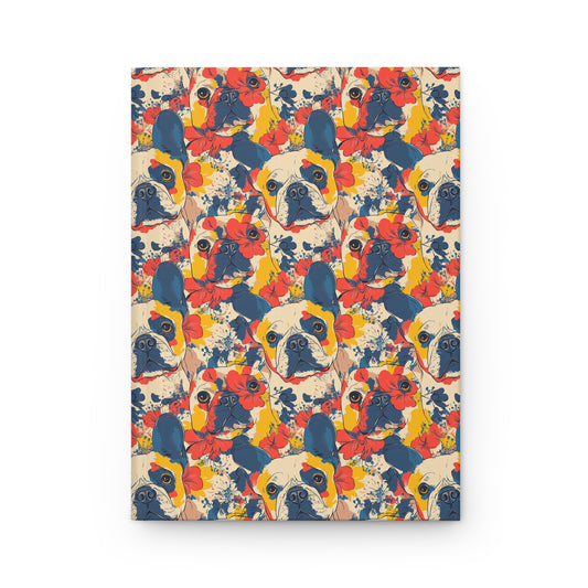 Bloom Pup Frenchietastic Splatter Hardcover Journal Matte