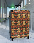 Golden Pawsatronic Tapestry Suitcase