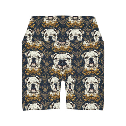 Wildwood Wanderlust Bulldog High Waisted Yoga Shorts