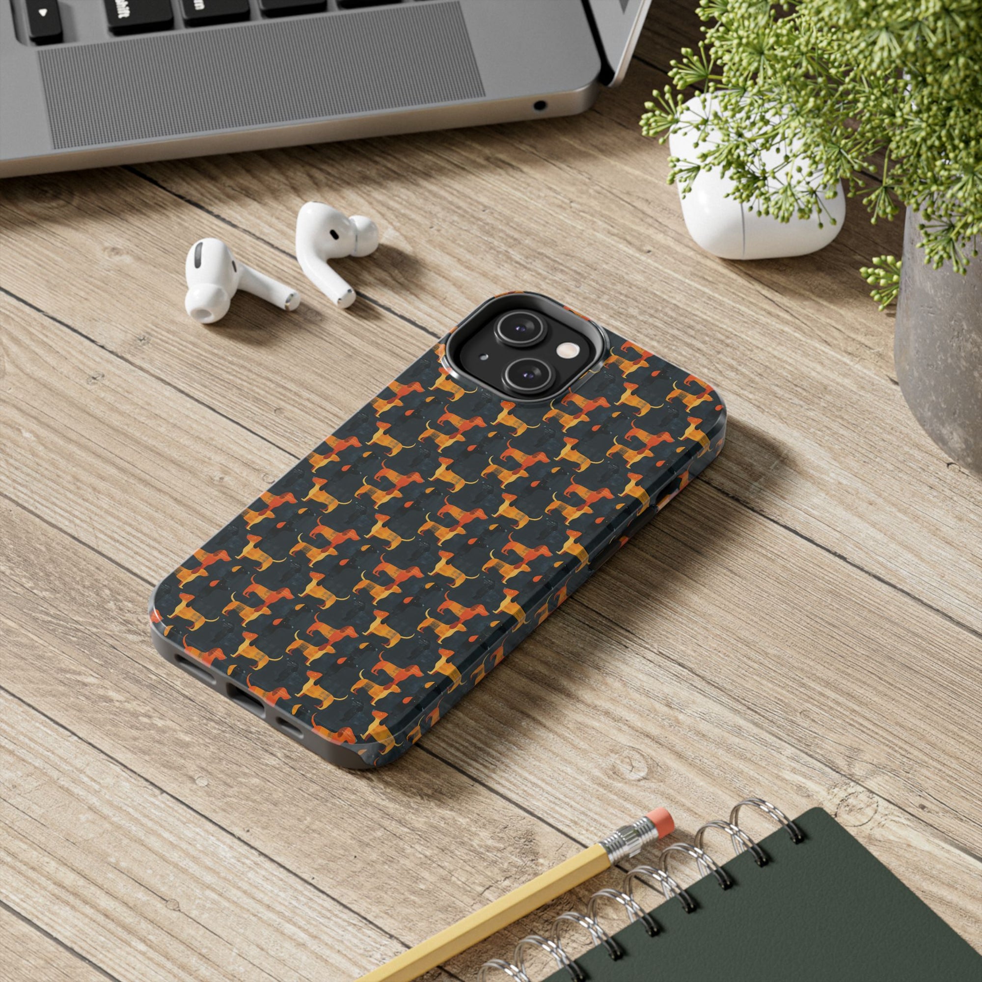 Dog Lover Tough Phone Case - Durable Pet-Themed Design for Everyday Protection