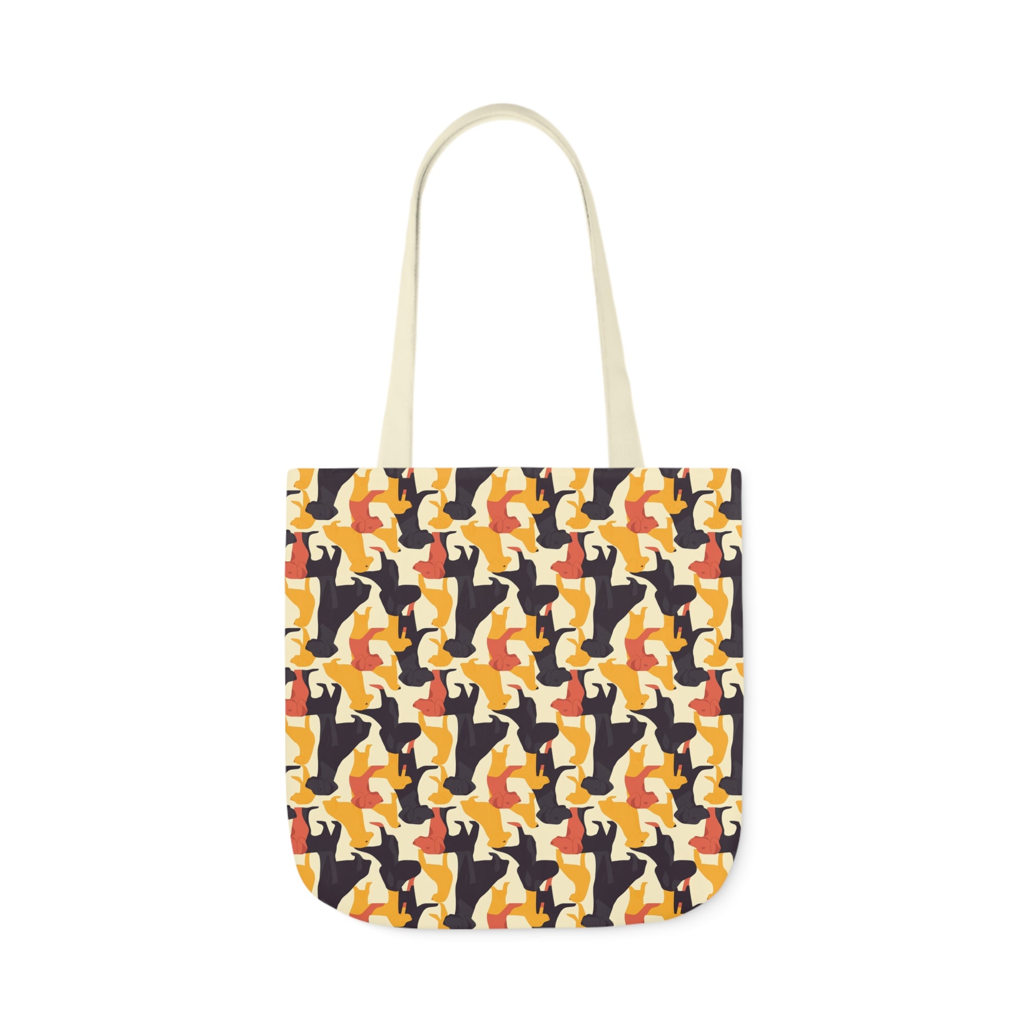 Modern Charm Labrador Chic Canvas Tote Bag