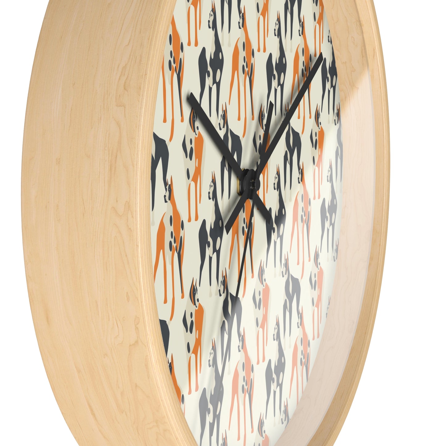 Dashing Dane Divinity Wall Clock