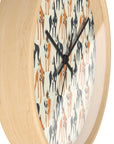 Dashing Dane Divinity Wall Clock