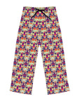 Glitchy Bulldog Blitz Women's Pajama Pants