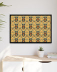 Royal Rottie Regalia Matte Canvas, Framed