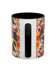 Bloom Pup Frenchietastic Splatter Accent Coffee Mug